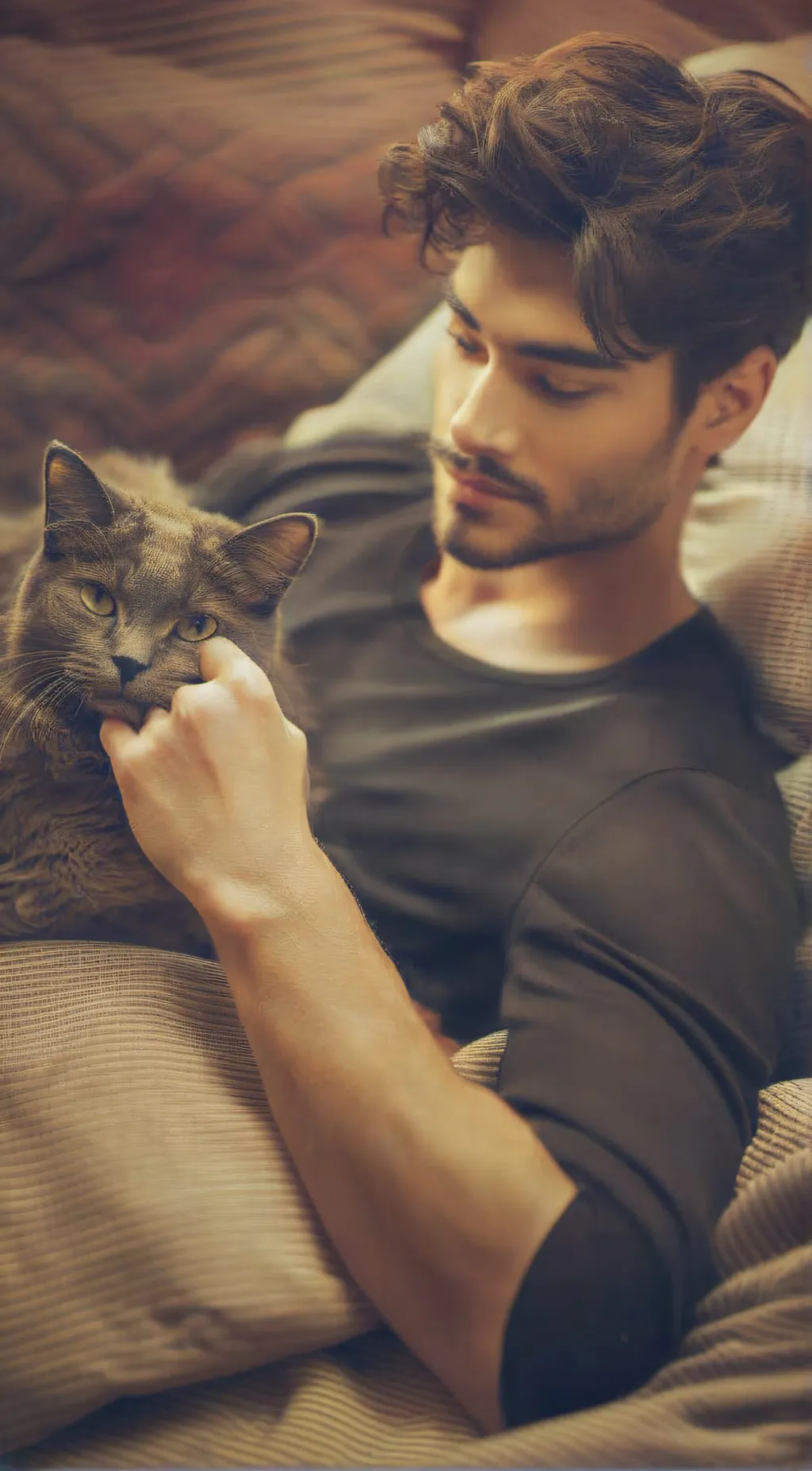 ai character: Harvey background