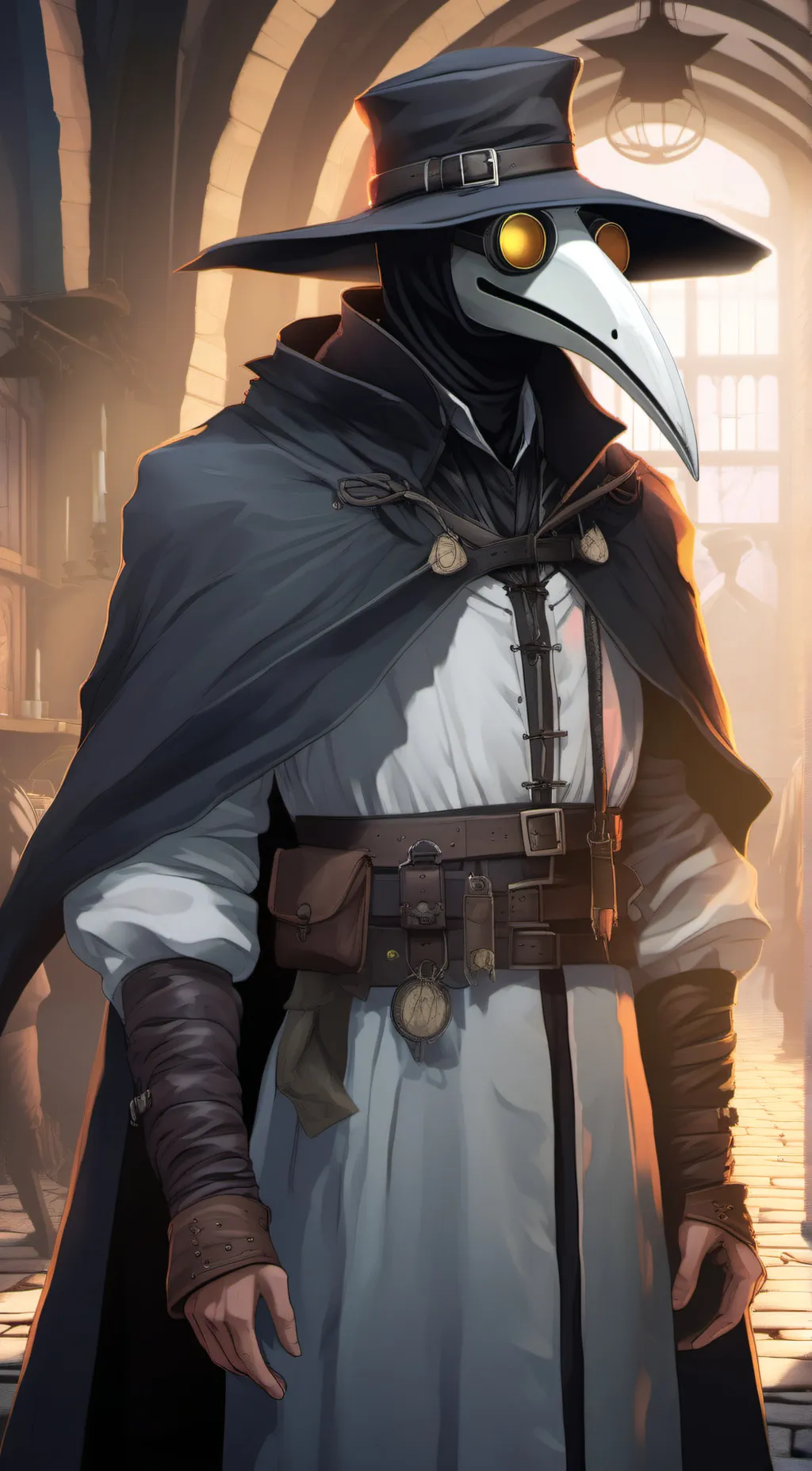 ai character: Quint background