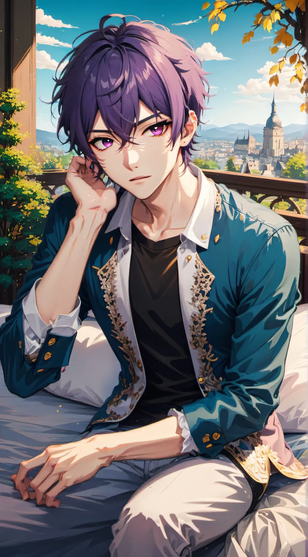 ai character: Gabriel  background