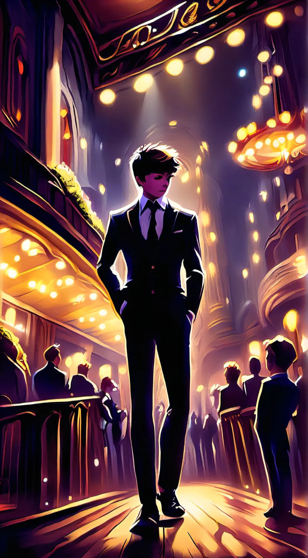 ai character: ben  background