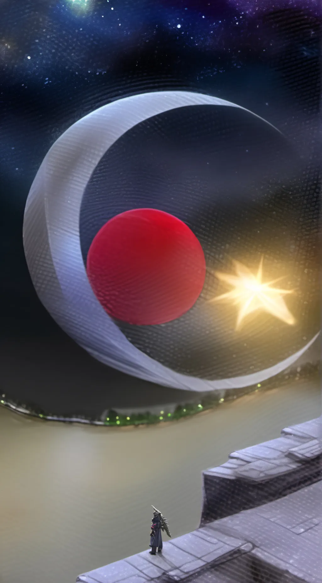 ai character: suprise background