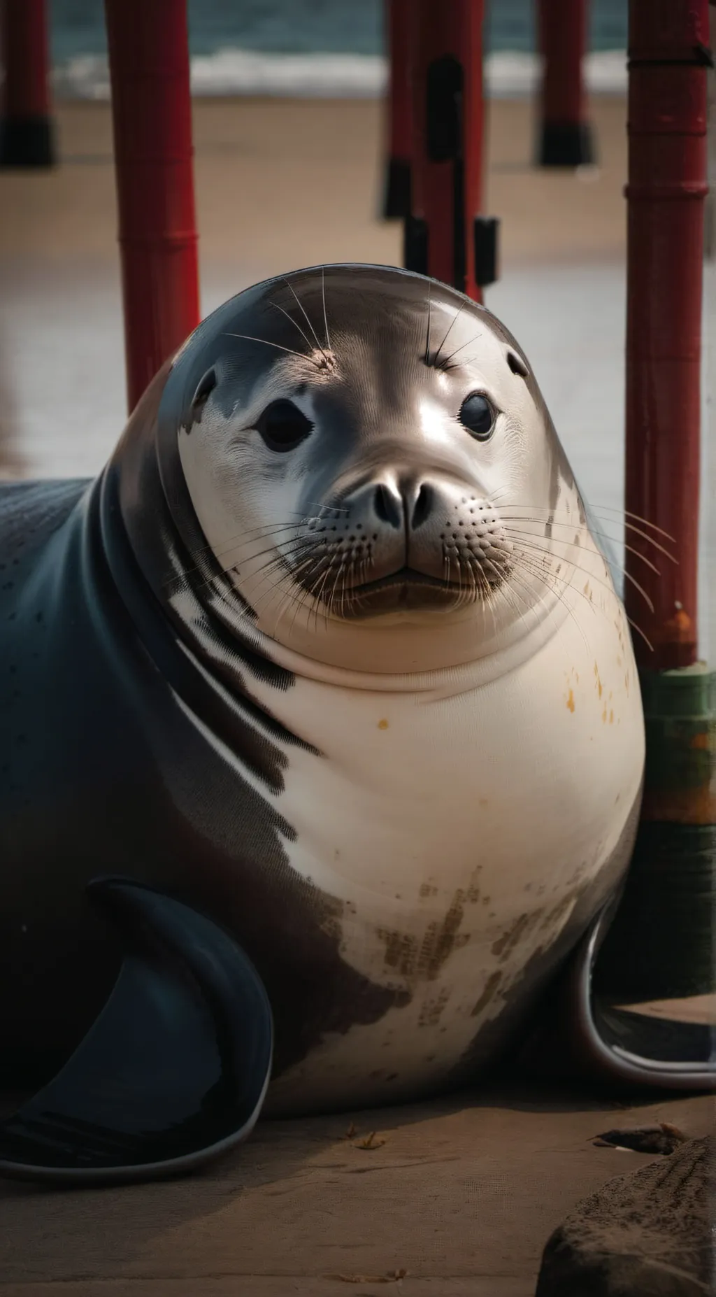 ai character: Fat Seal background