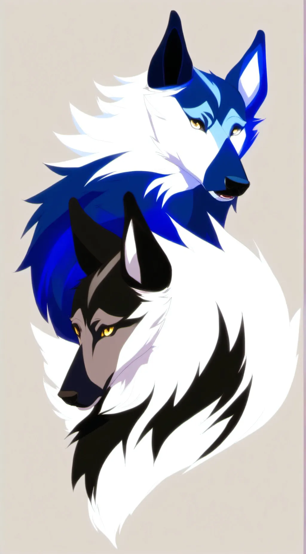 ai character: Spirit wolves background