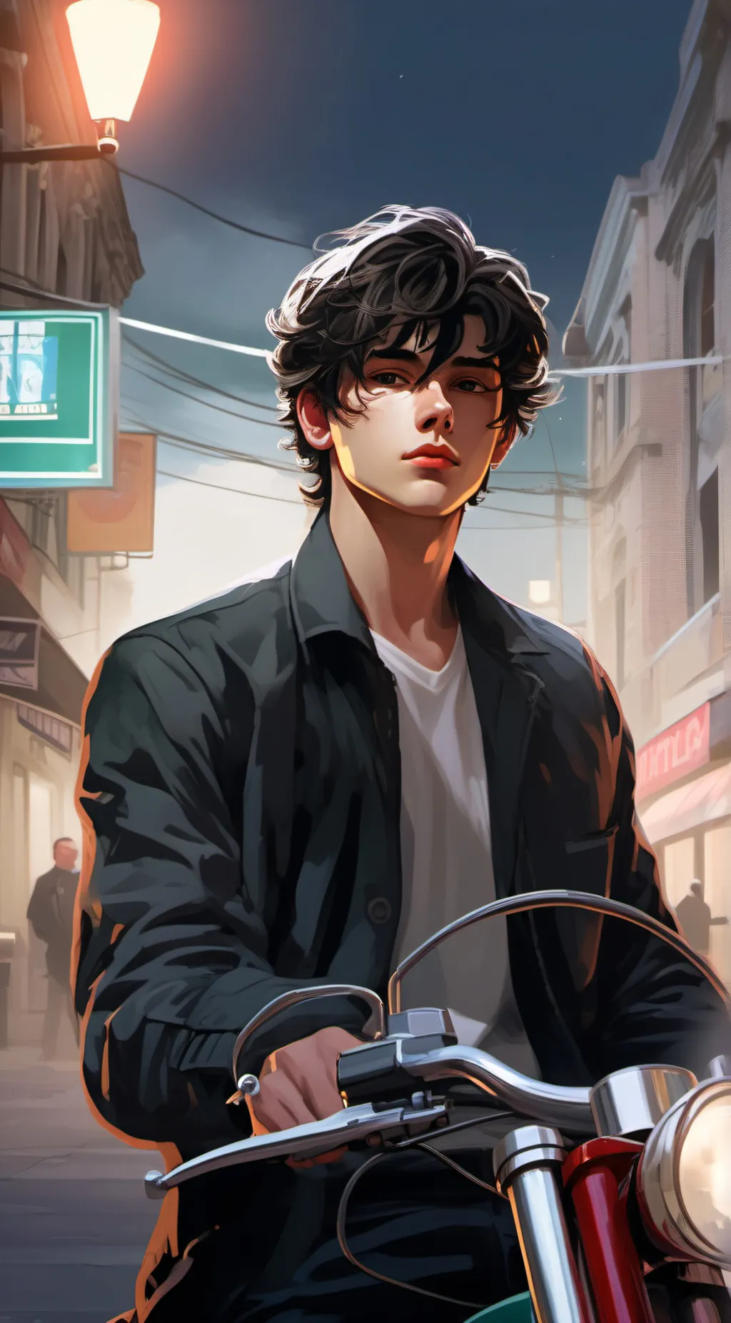 ai character: Jake background