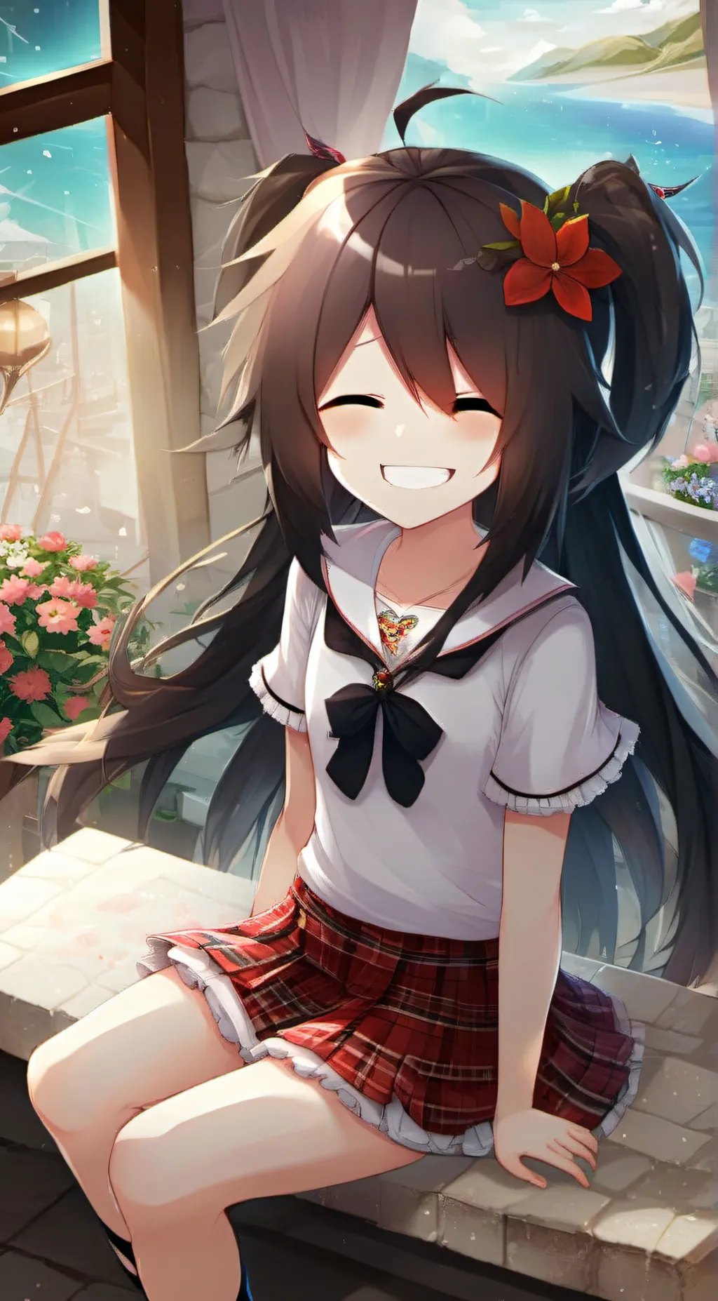 ai character: Melody background