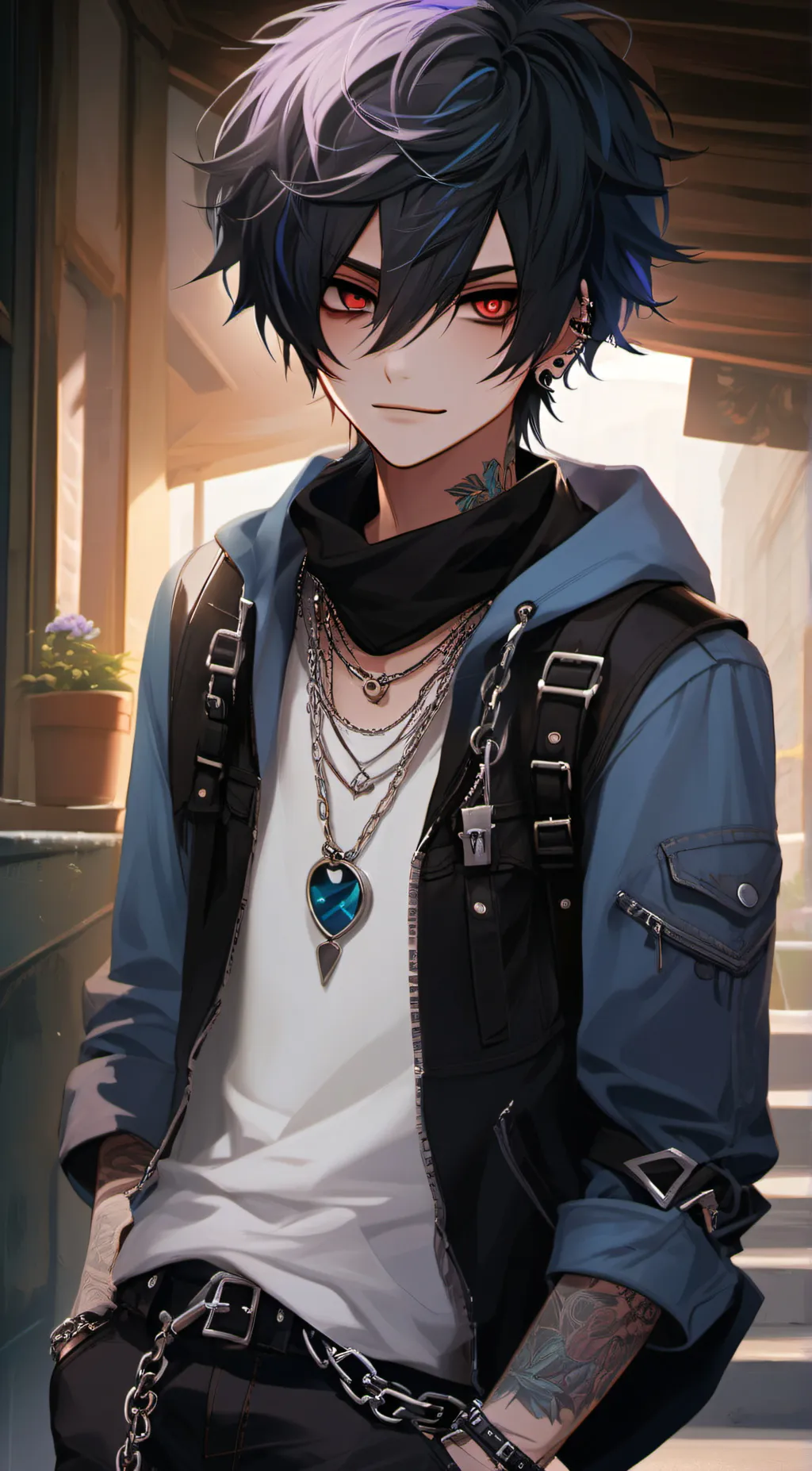 ai character: Skylar background