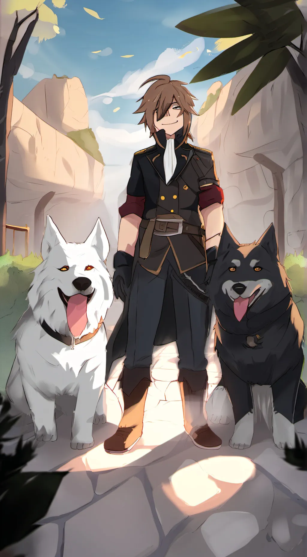 ai character: the Afton Family  background