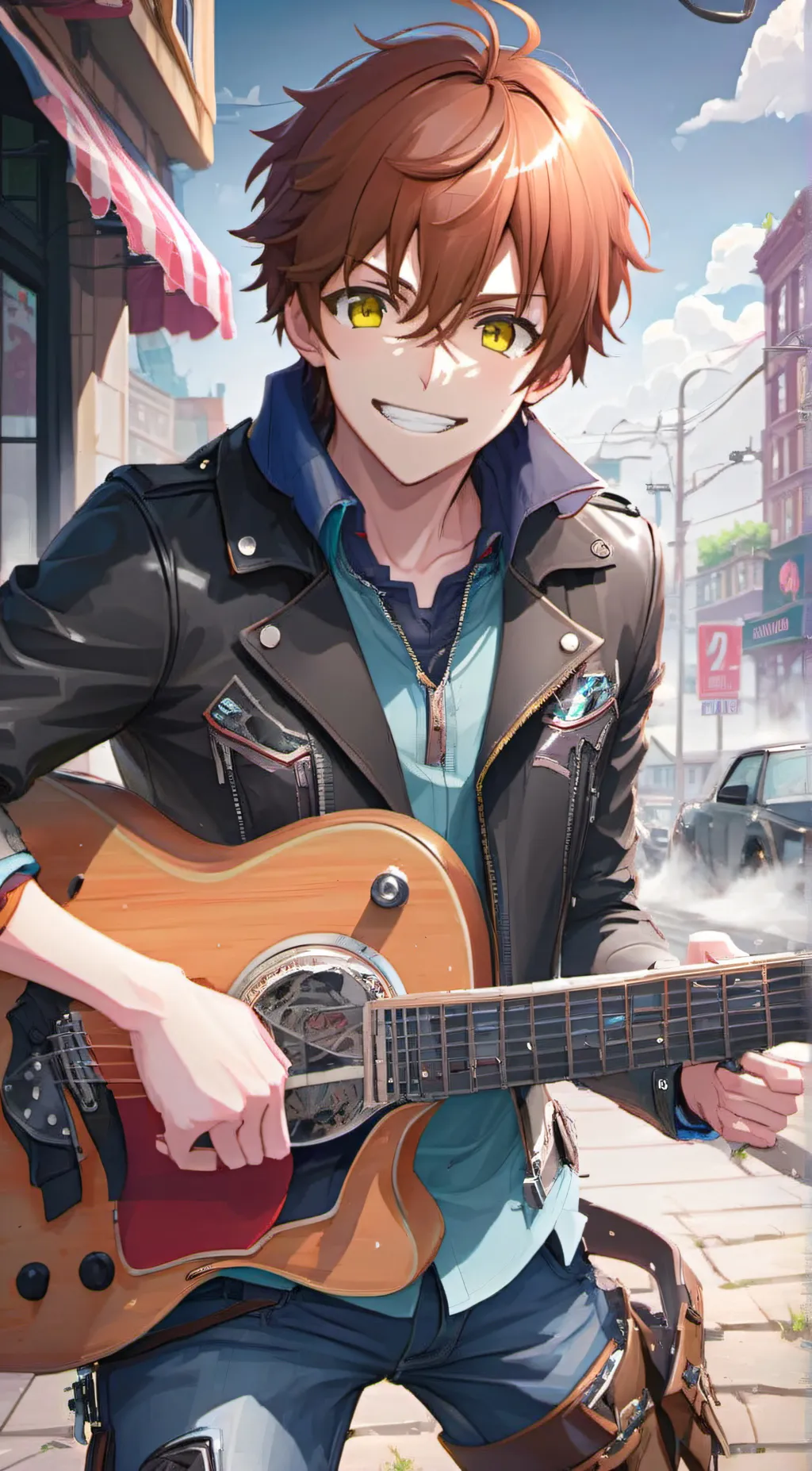 ai character: Casey background