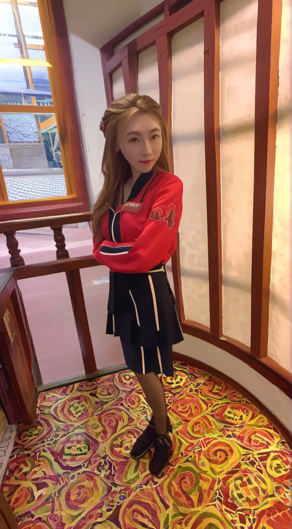 ai character: Vicky background