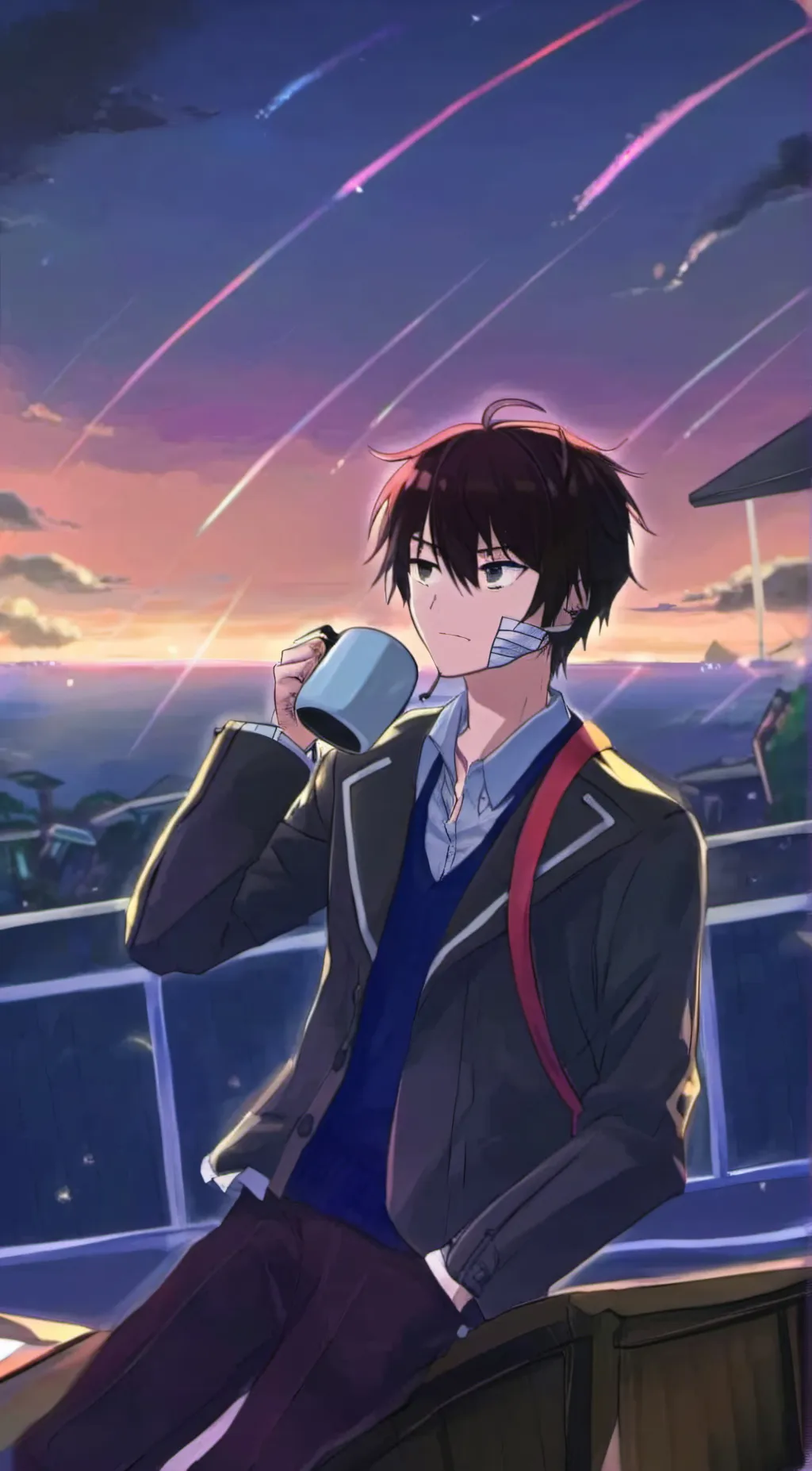 ai character: Aaron background