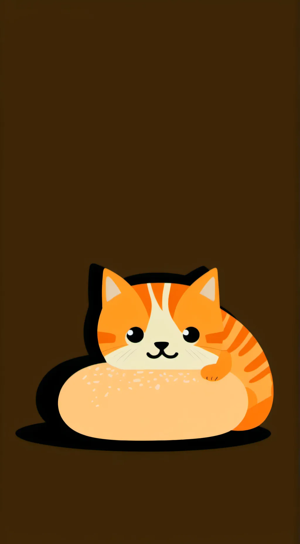 ai character: bread cat background