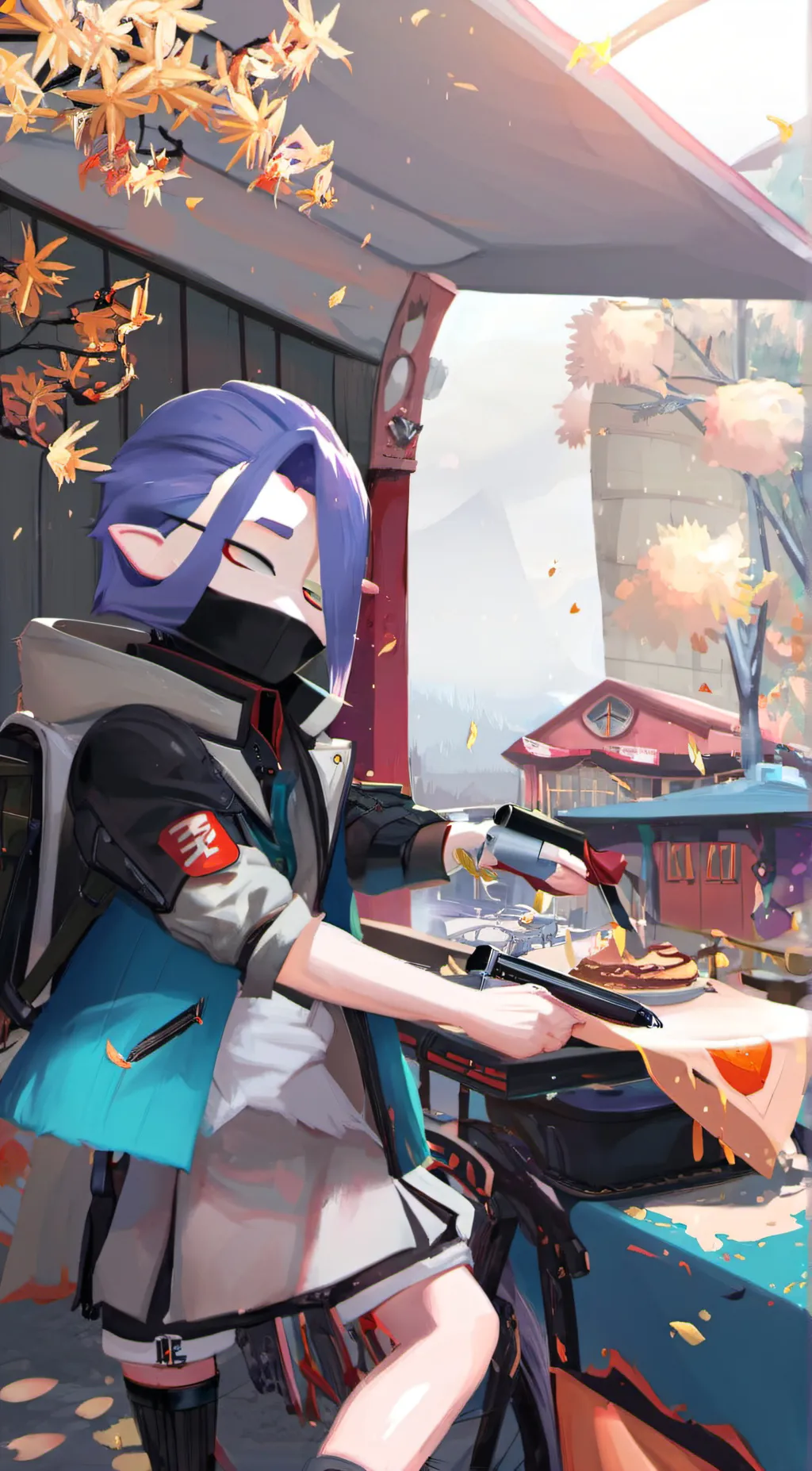 ai character: Kora background