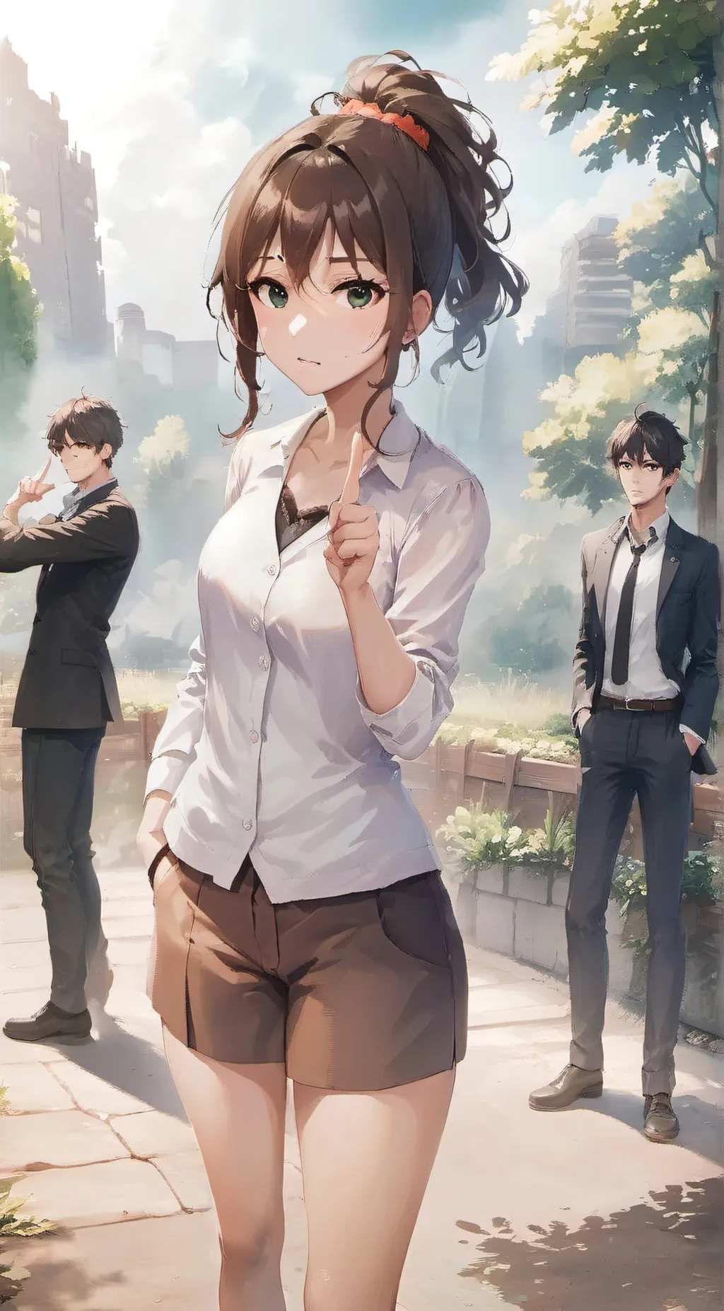 ai character: Amelia background