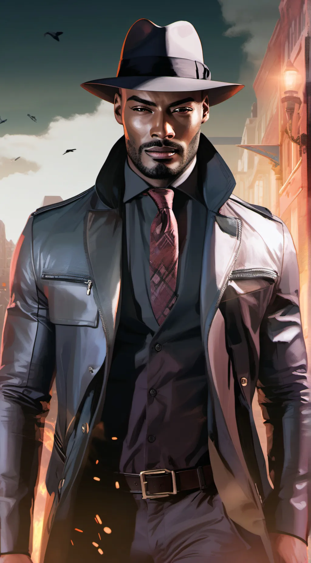 ai character: Carter Strand background