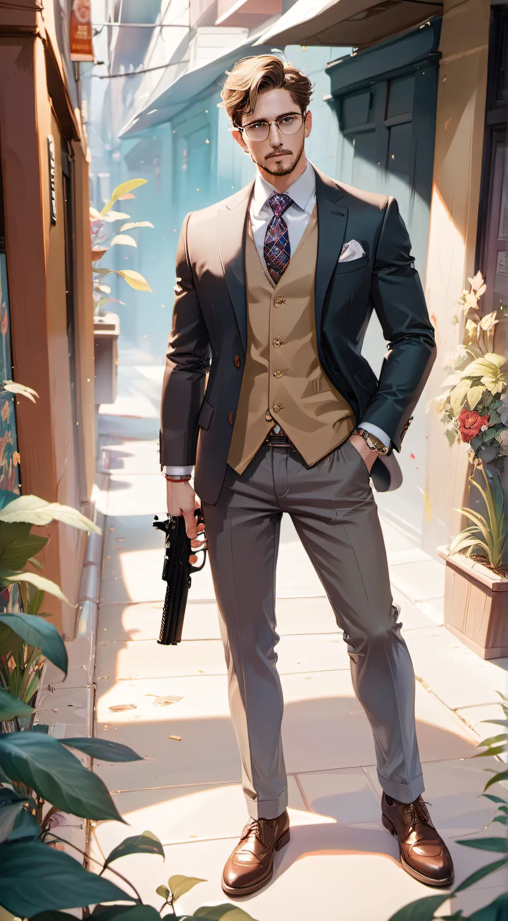 ai character: Jeremy  background