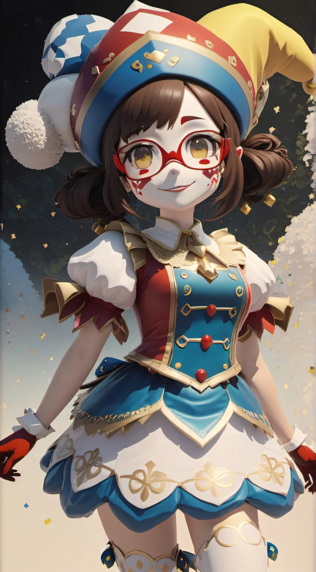 ai character: pomni tadc background