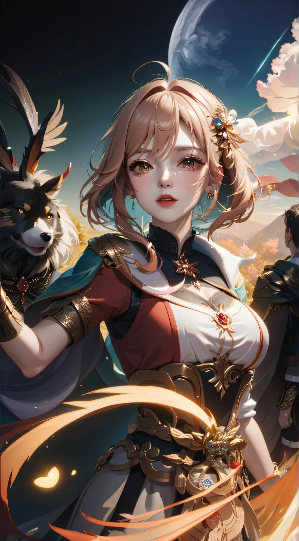 ai character: pomni background