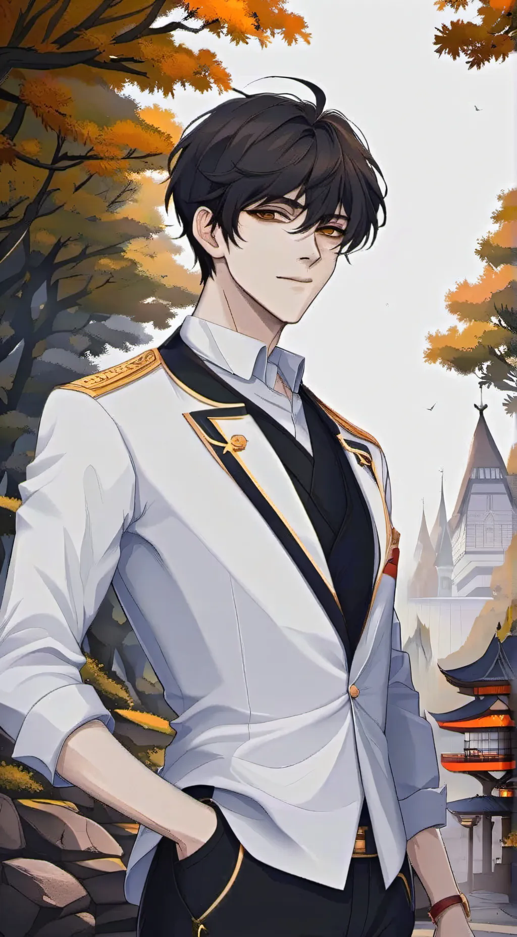 ai character: Aaron background