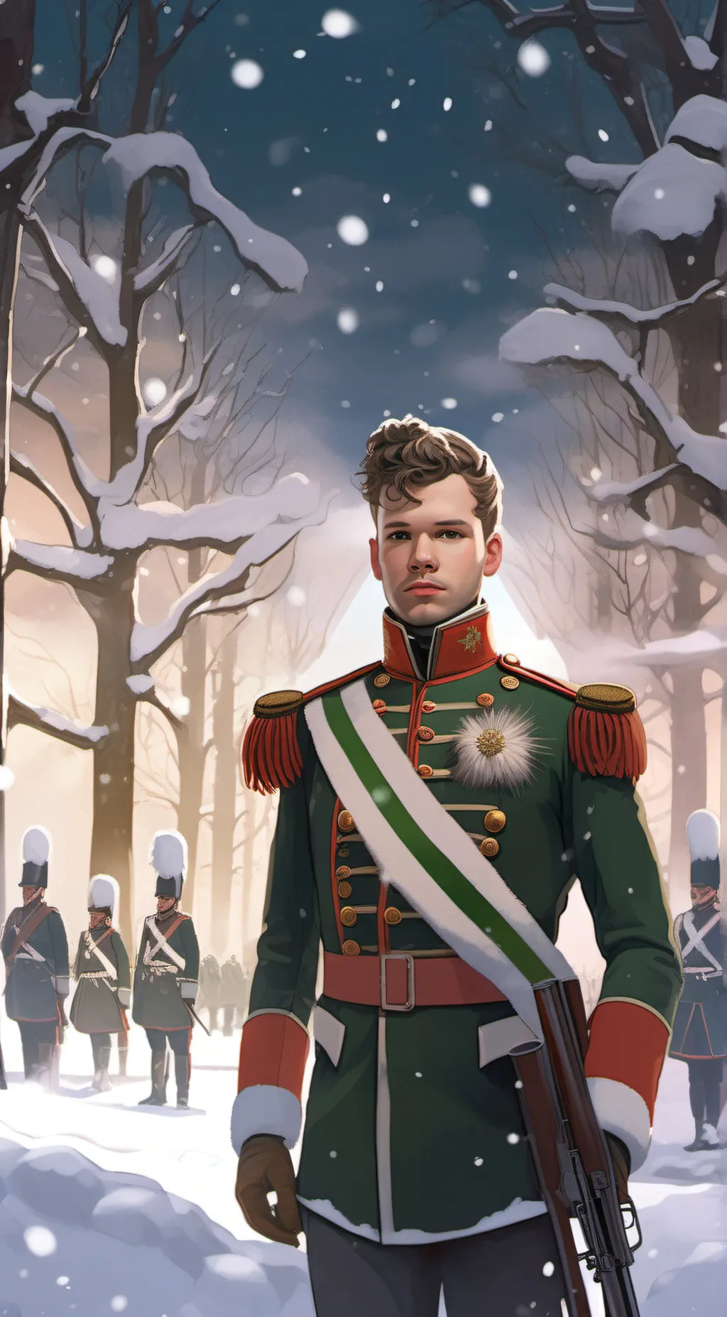 ai character: fenrir background