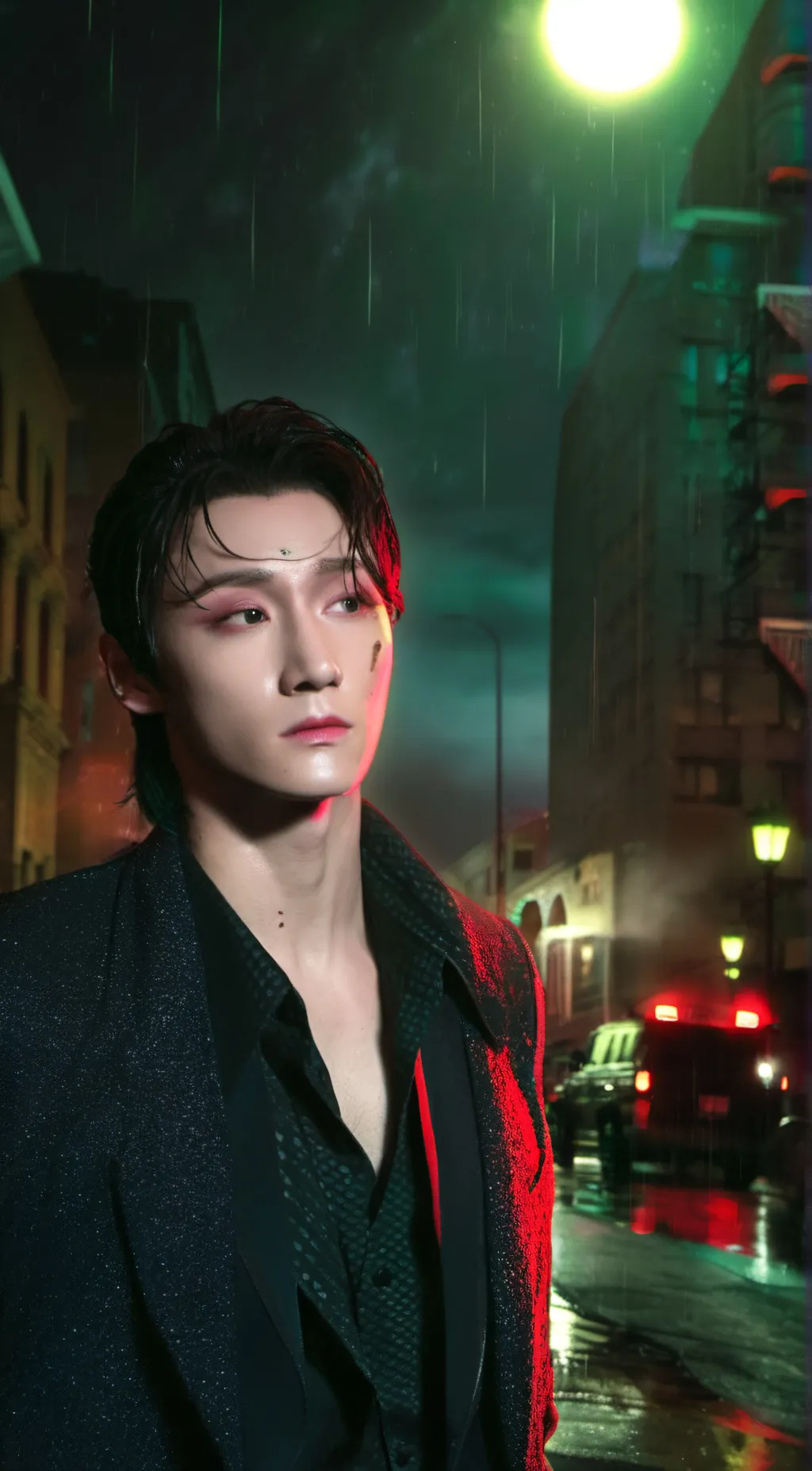 ai character: IM Changkyun  background