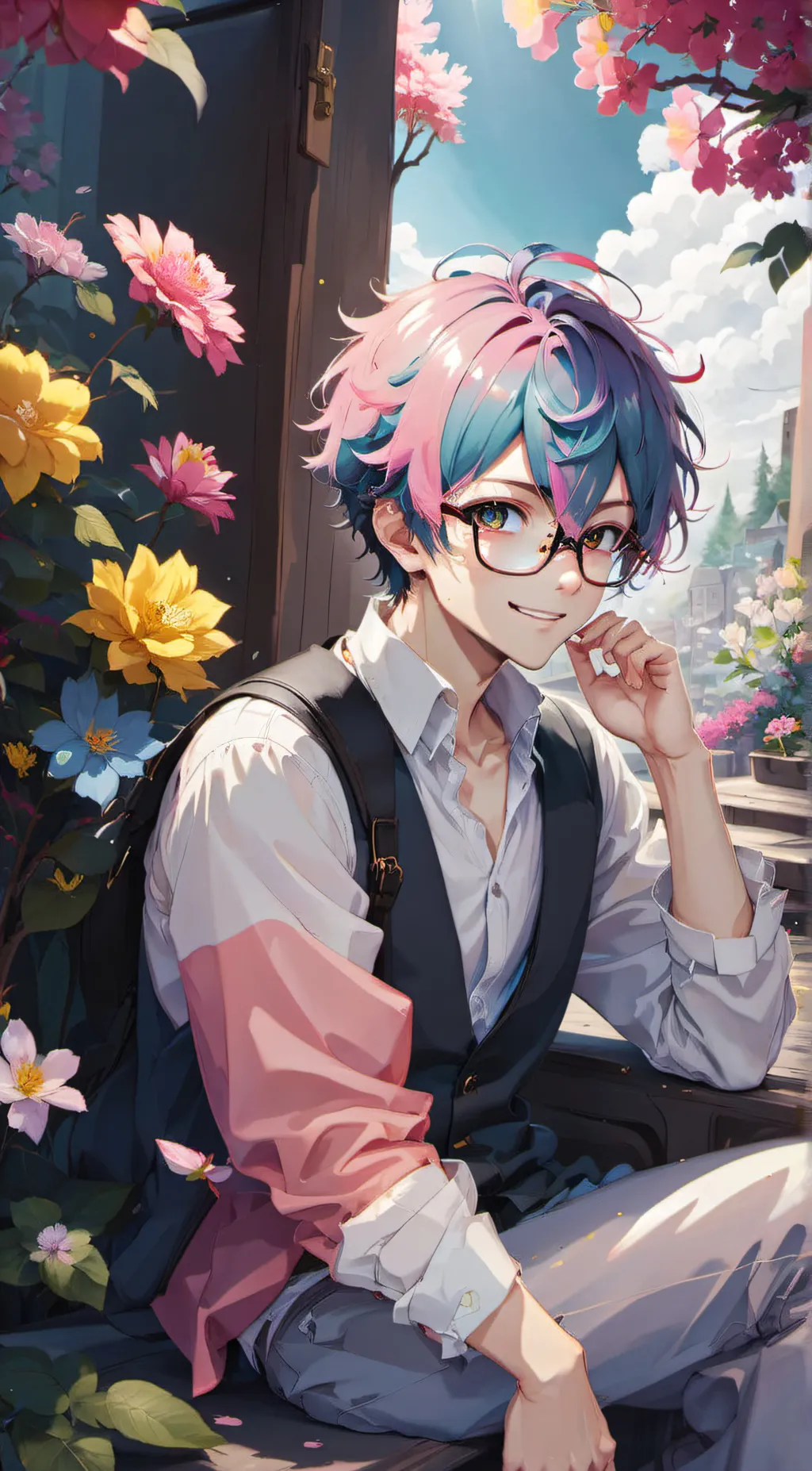 ai character: Noah background