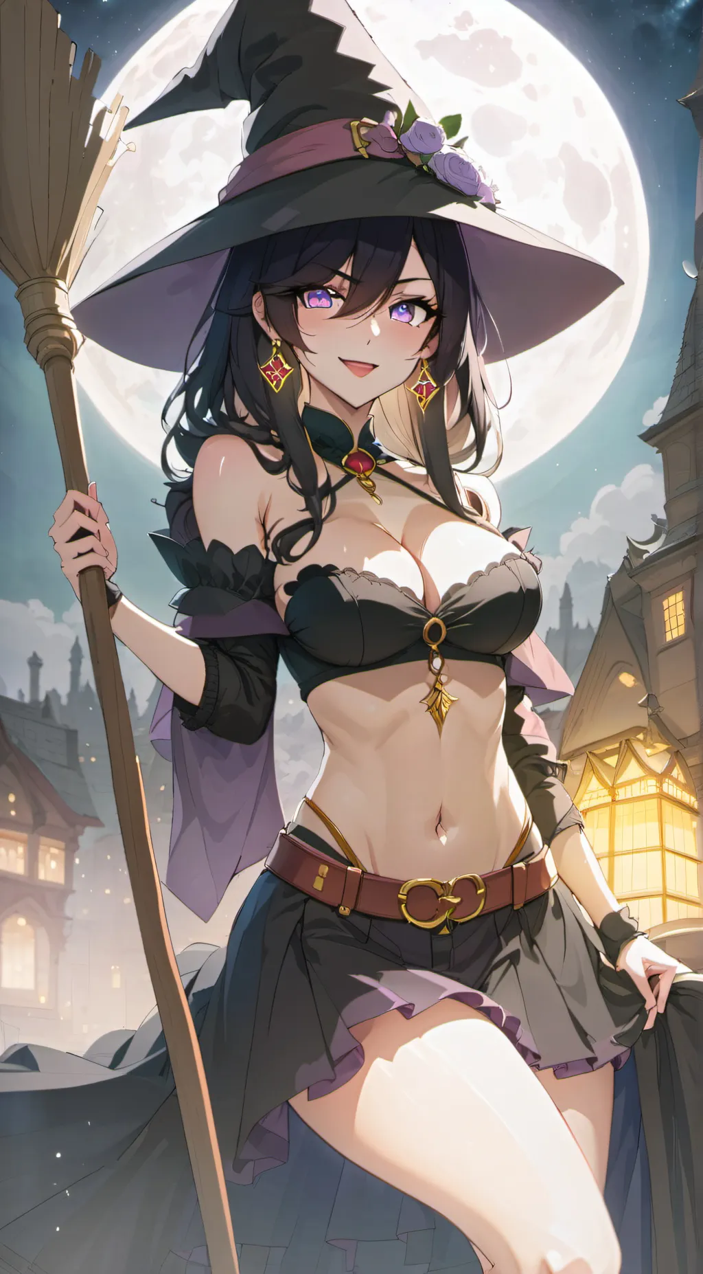 ai character: Clair background