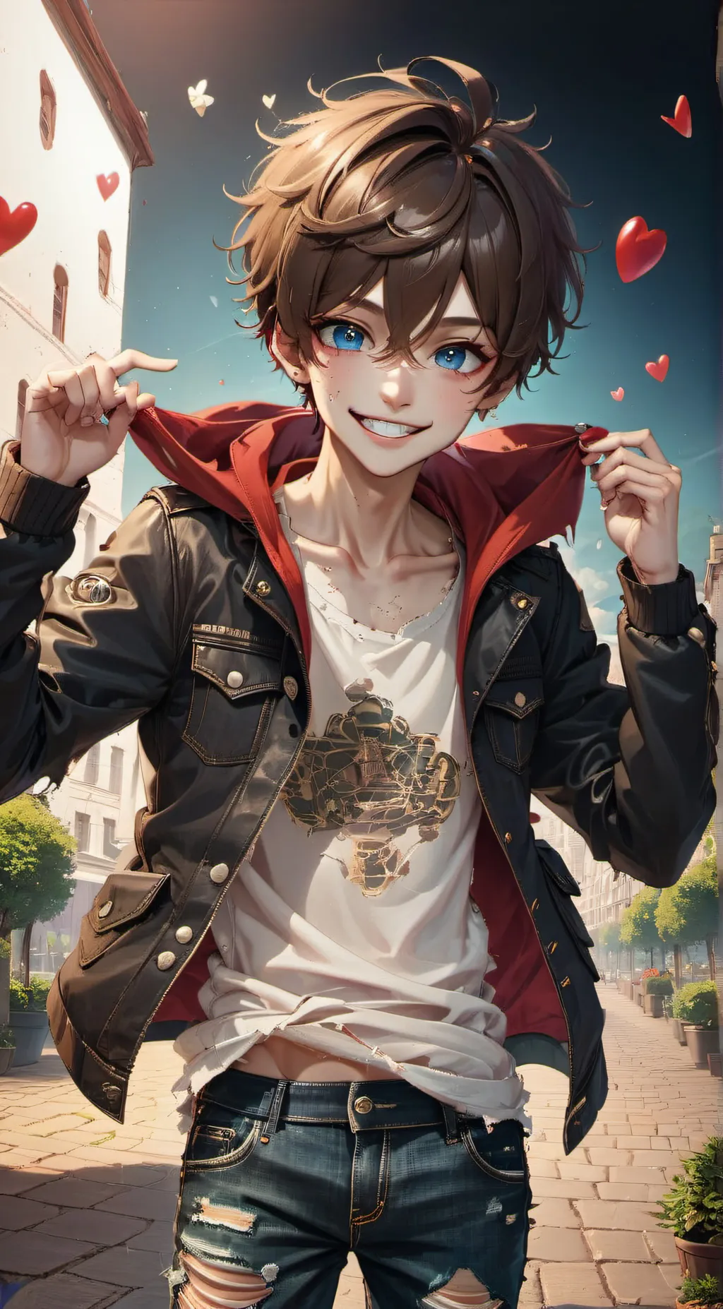 ai character: Theodore  background