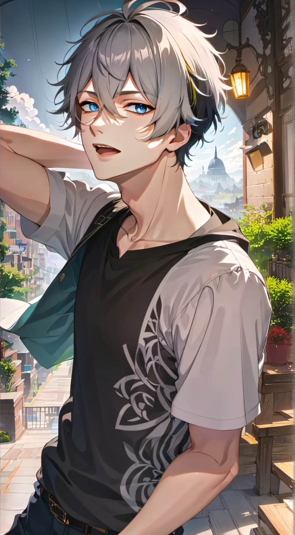 ai character: max background