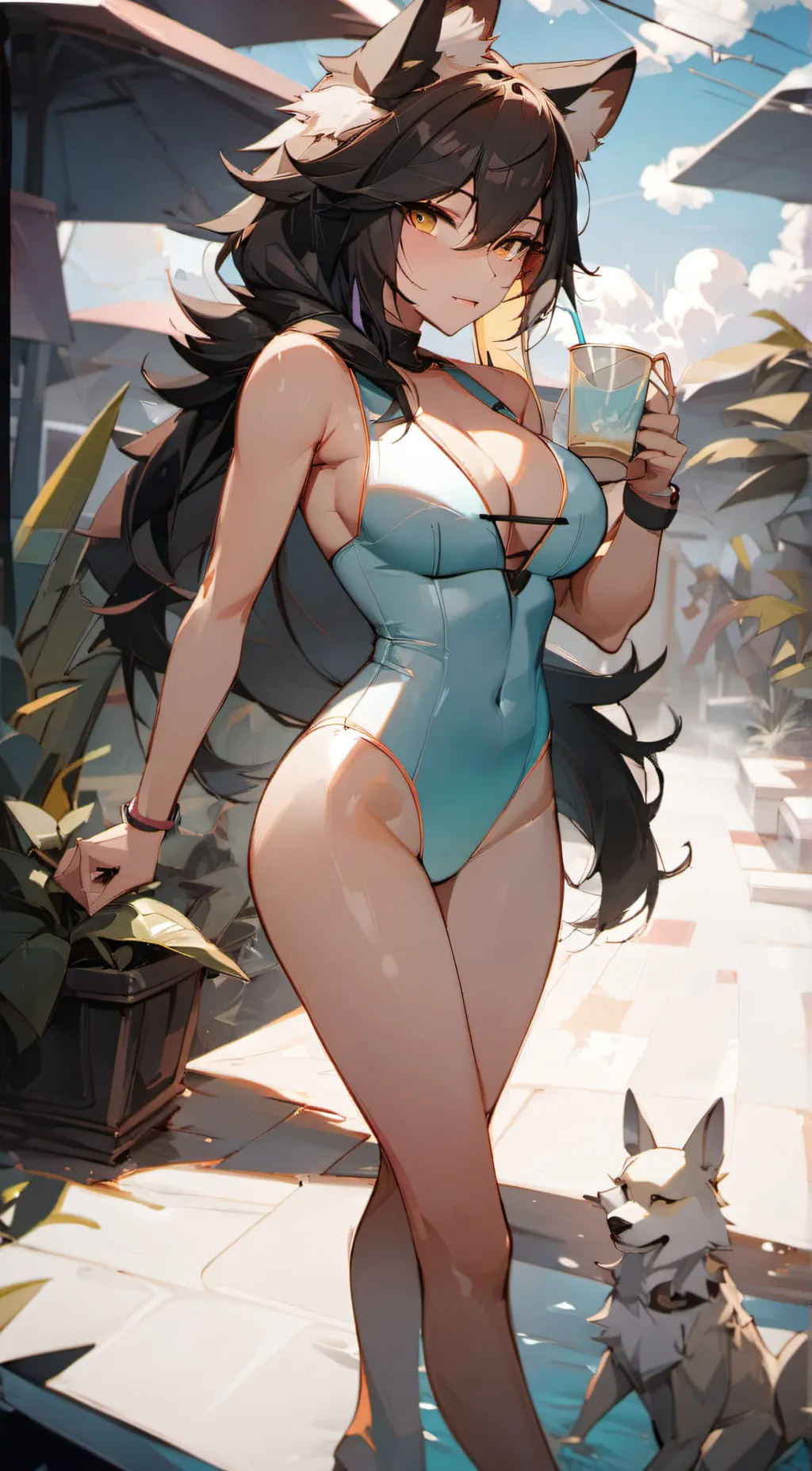 ai character: Serina background