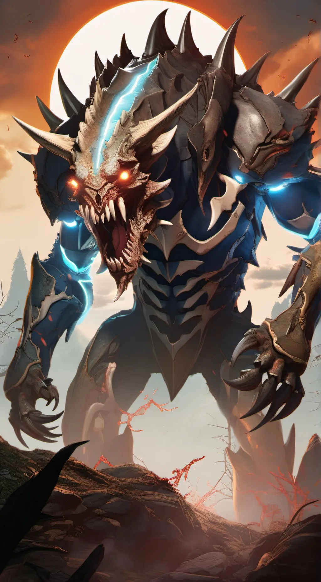 ai character: Grom background