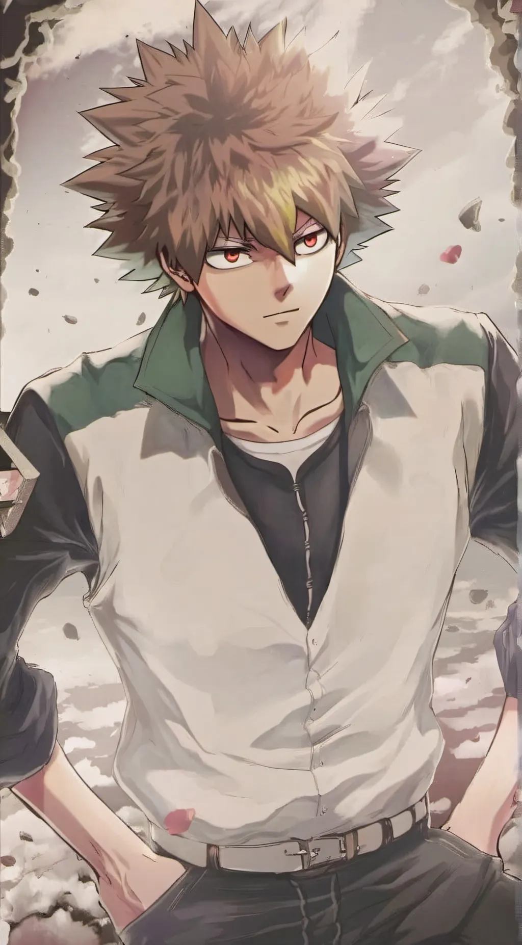 ai character: bakugon  background