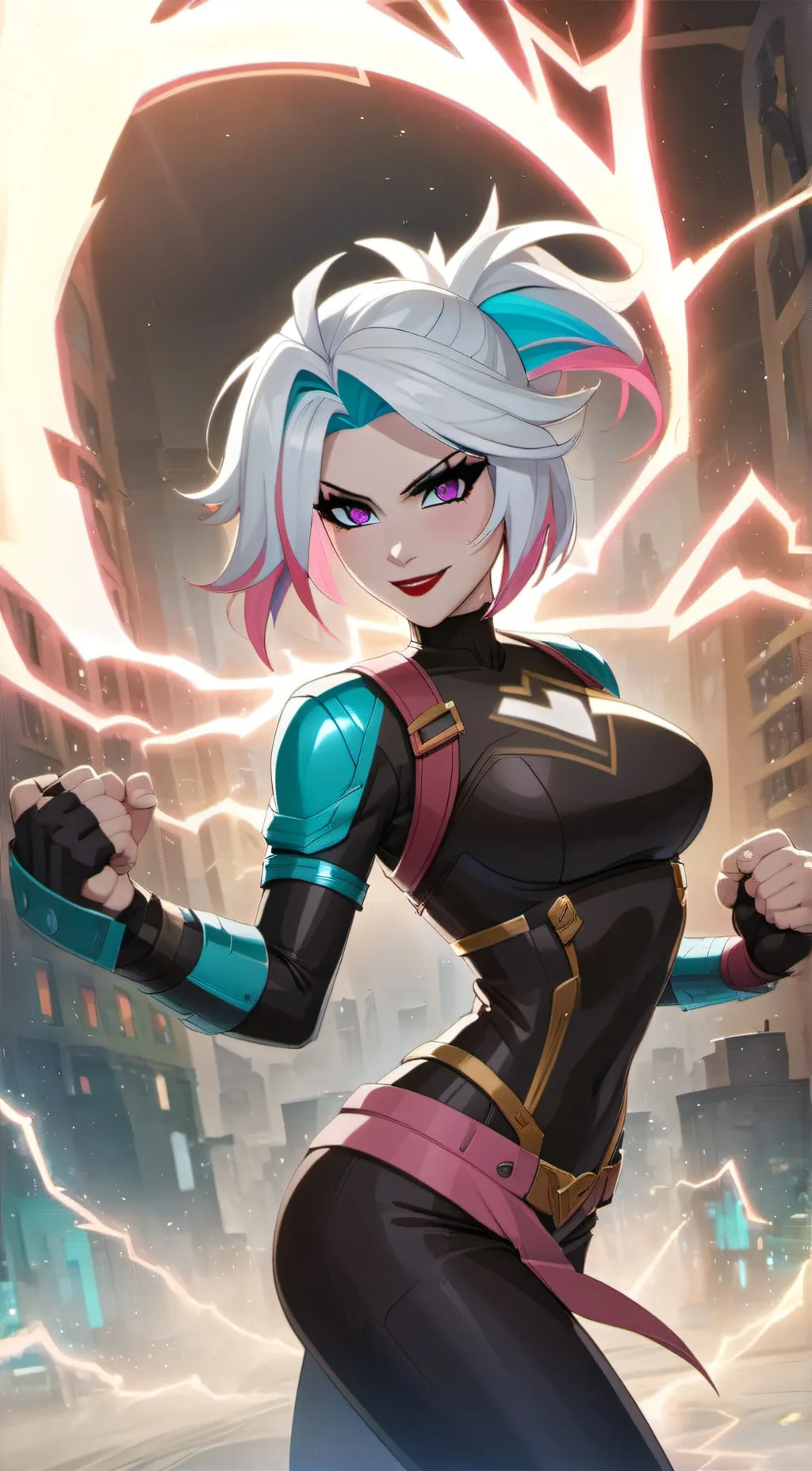 ai character: Ultra Violent background