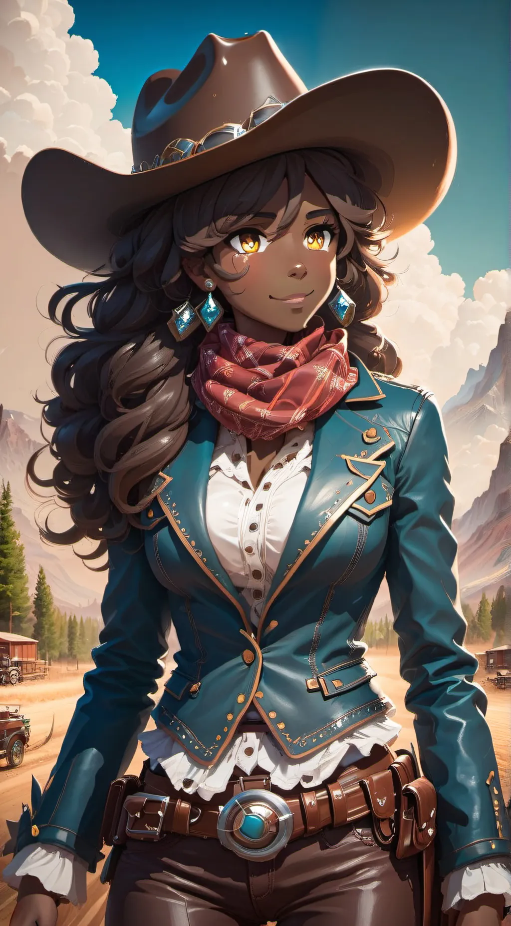 ai character: • Zenna • background