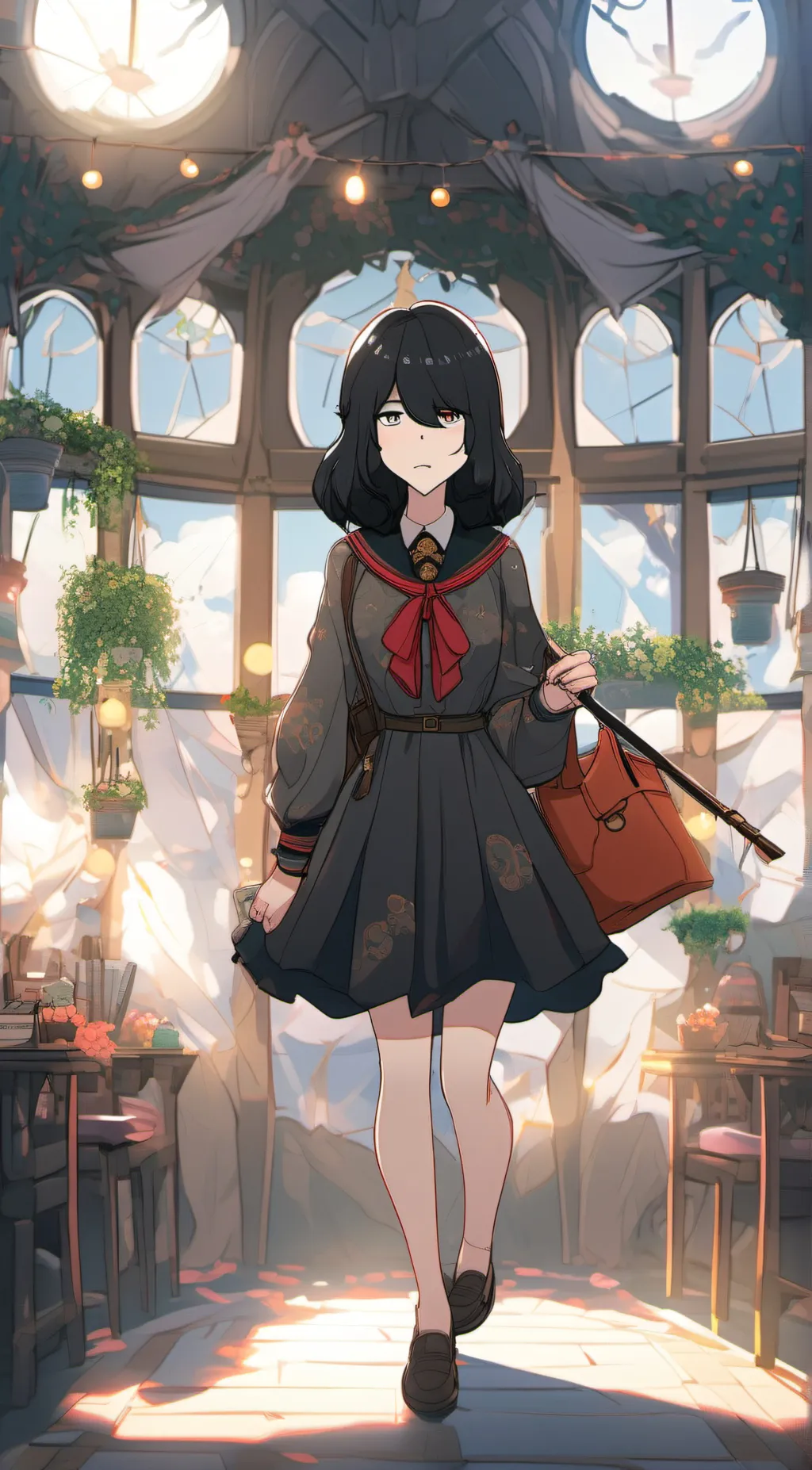 ai character: Sunny background