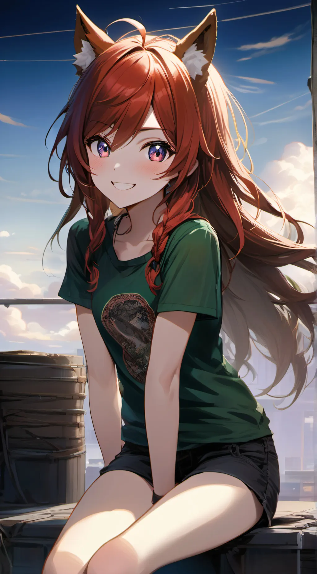 ai character: Sophie Iris background