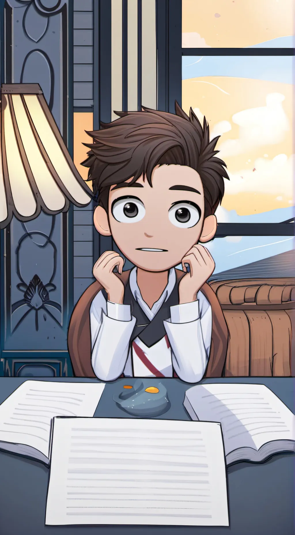 ai character: Logan background