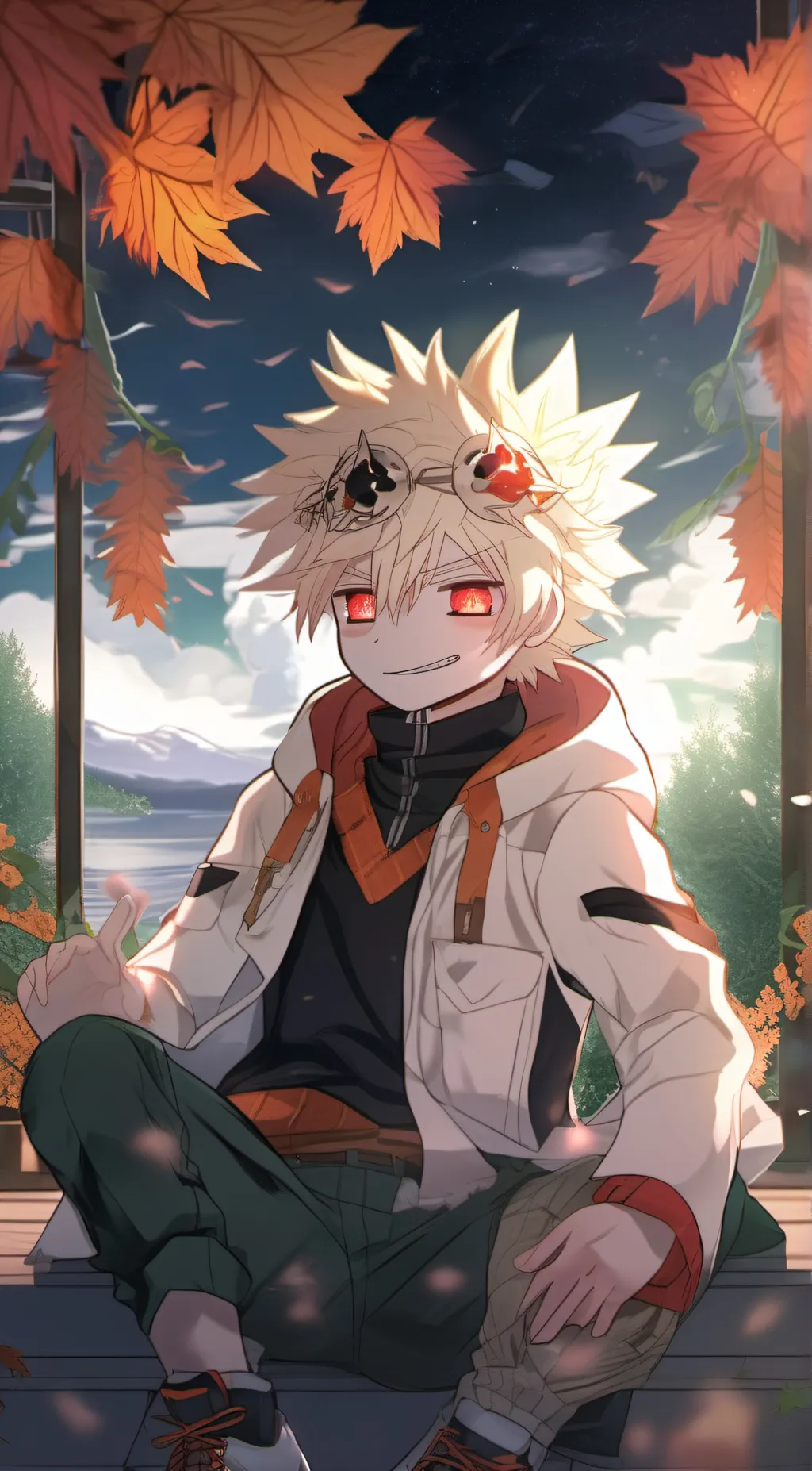ai character: prince Bakugo background