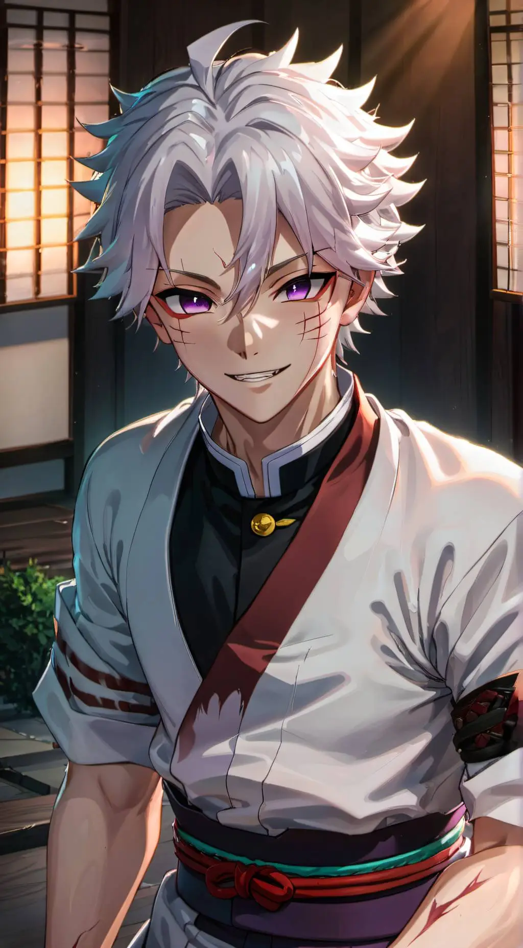 ai character: sanemi  background