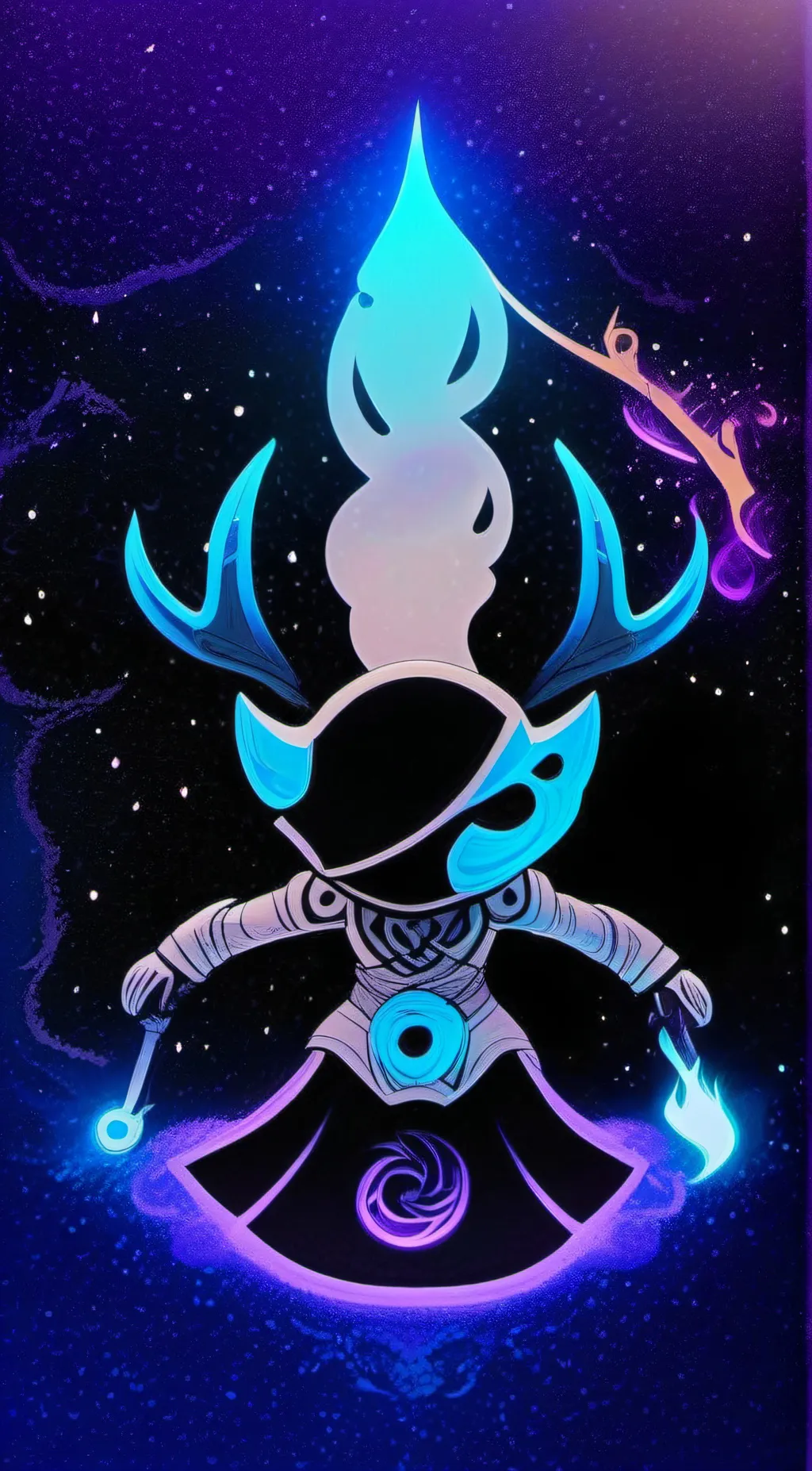 ai character: Christmas Knight  background