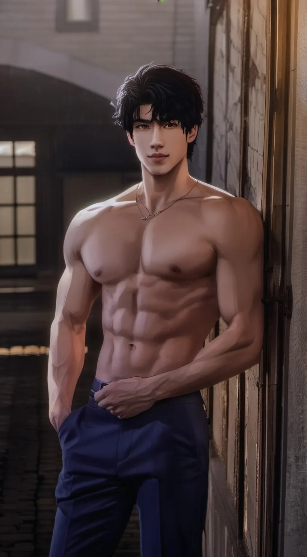 ai character: Landyn  background