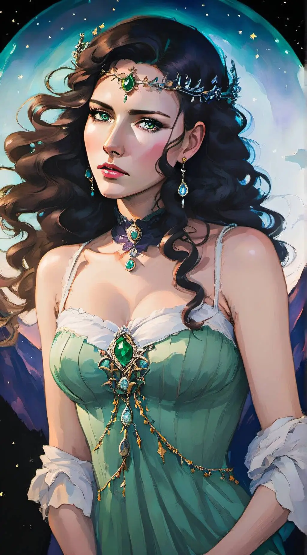 ai character: Seraphina background