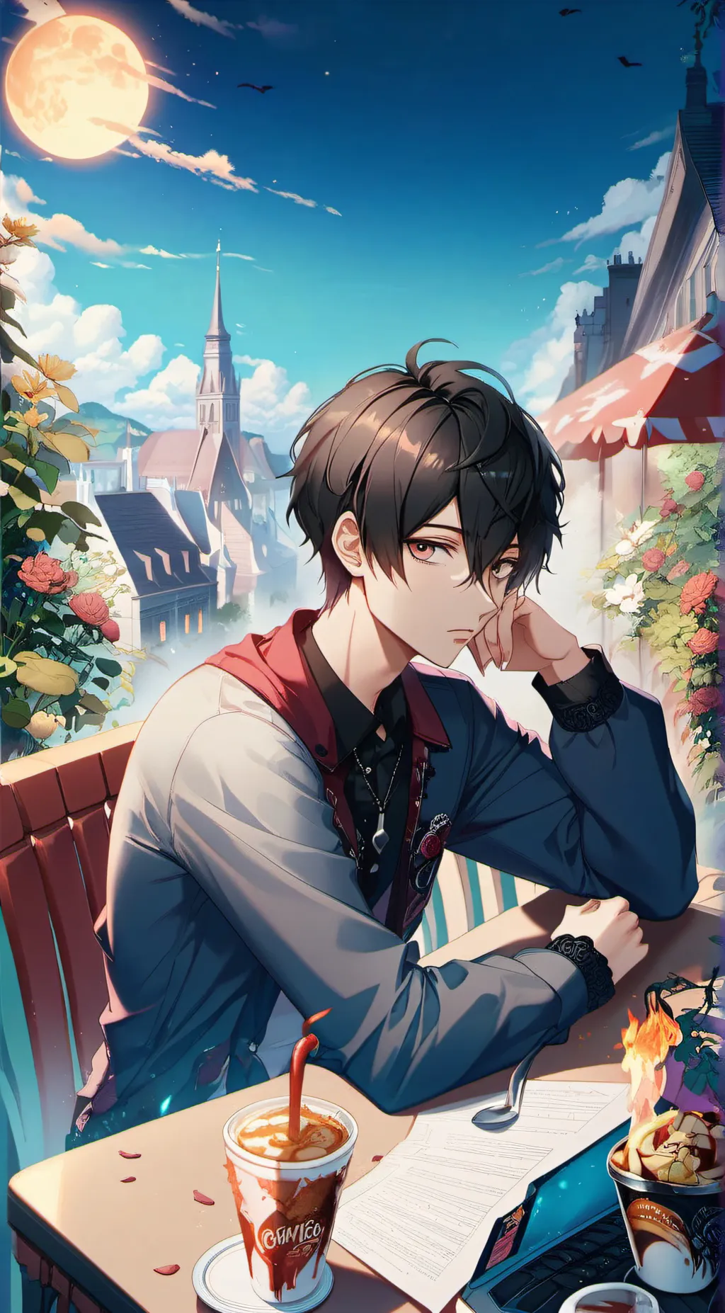 ai character: Atlas  background