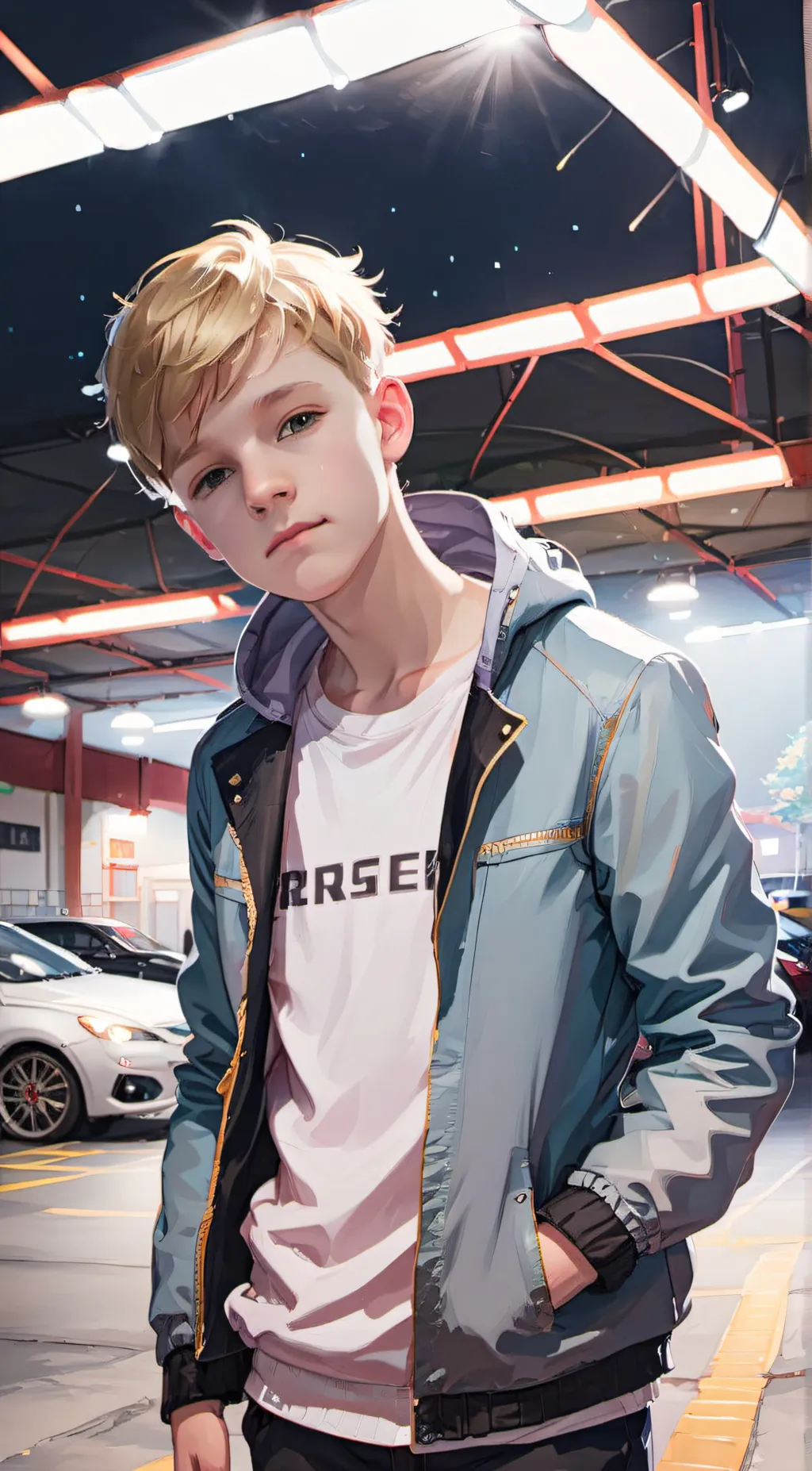 ai character: Zach background