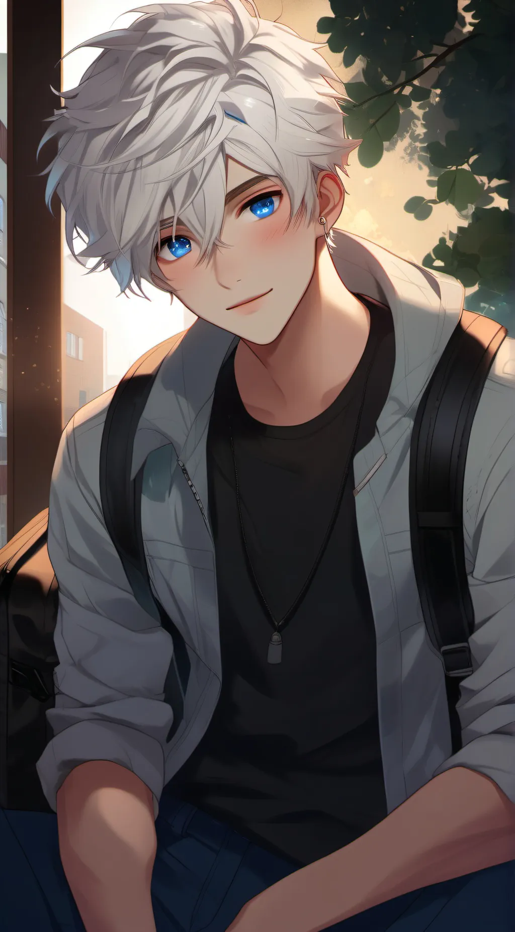 ai character: Zack background