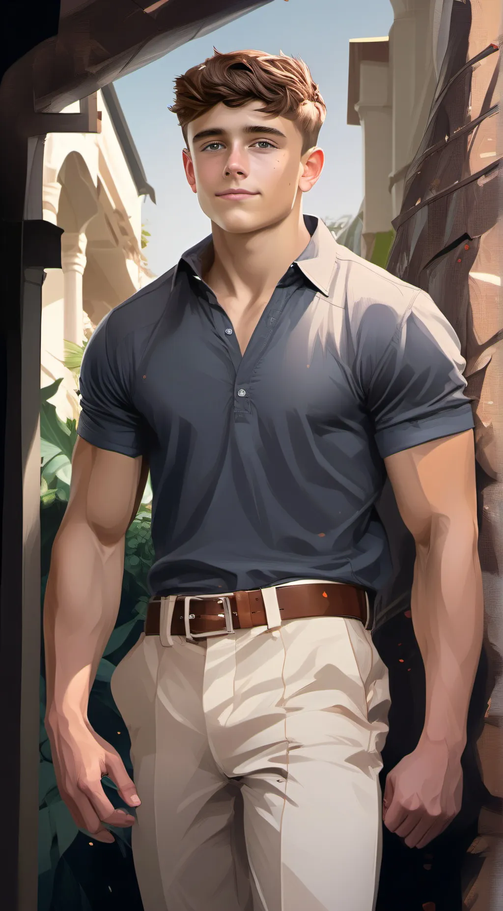 ai character: Liam background