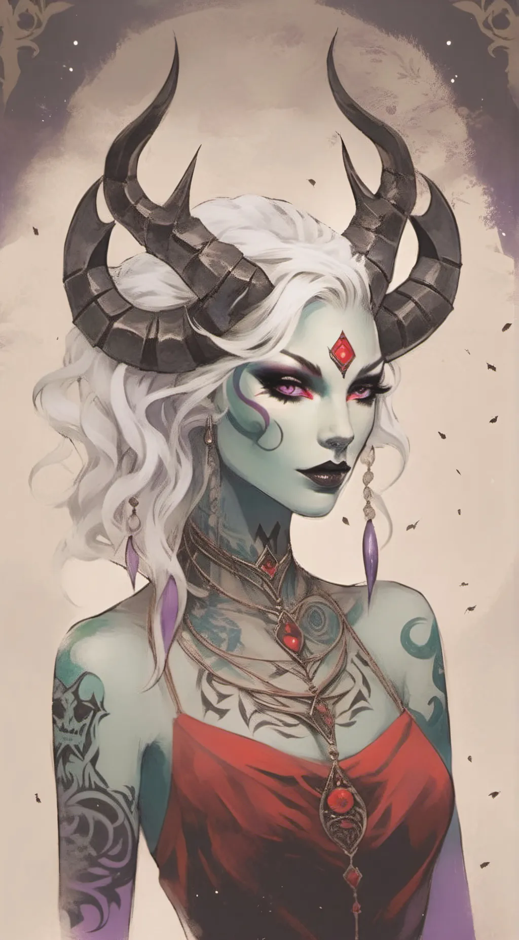 ai character: ÆØṄ background