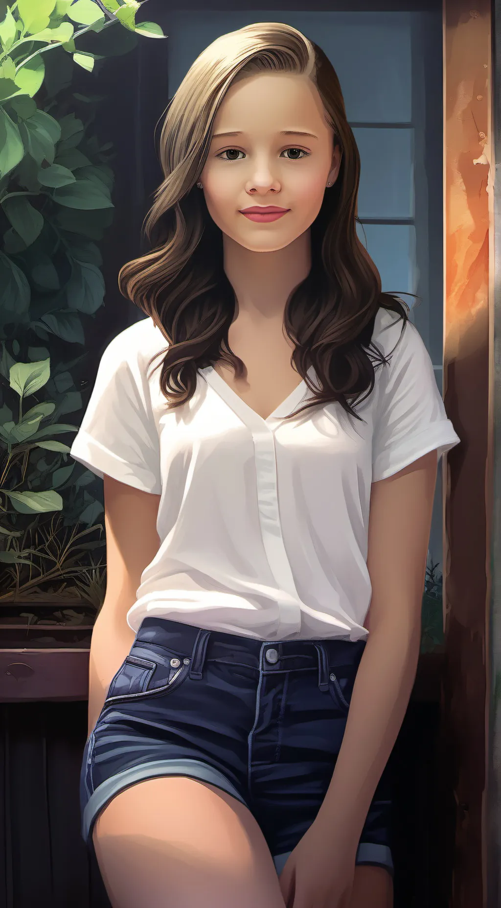 ai character: Elizabeth  background