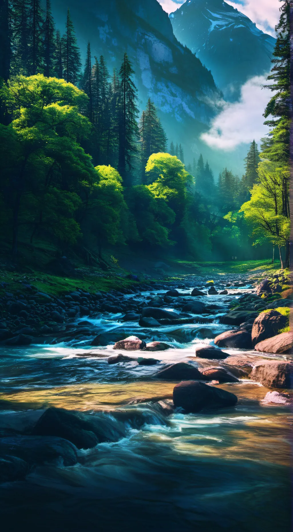 ai character: Alpha the wolf background