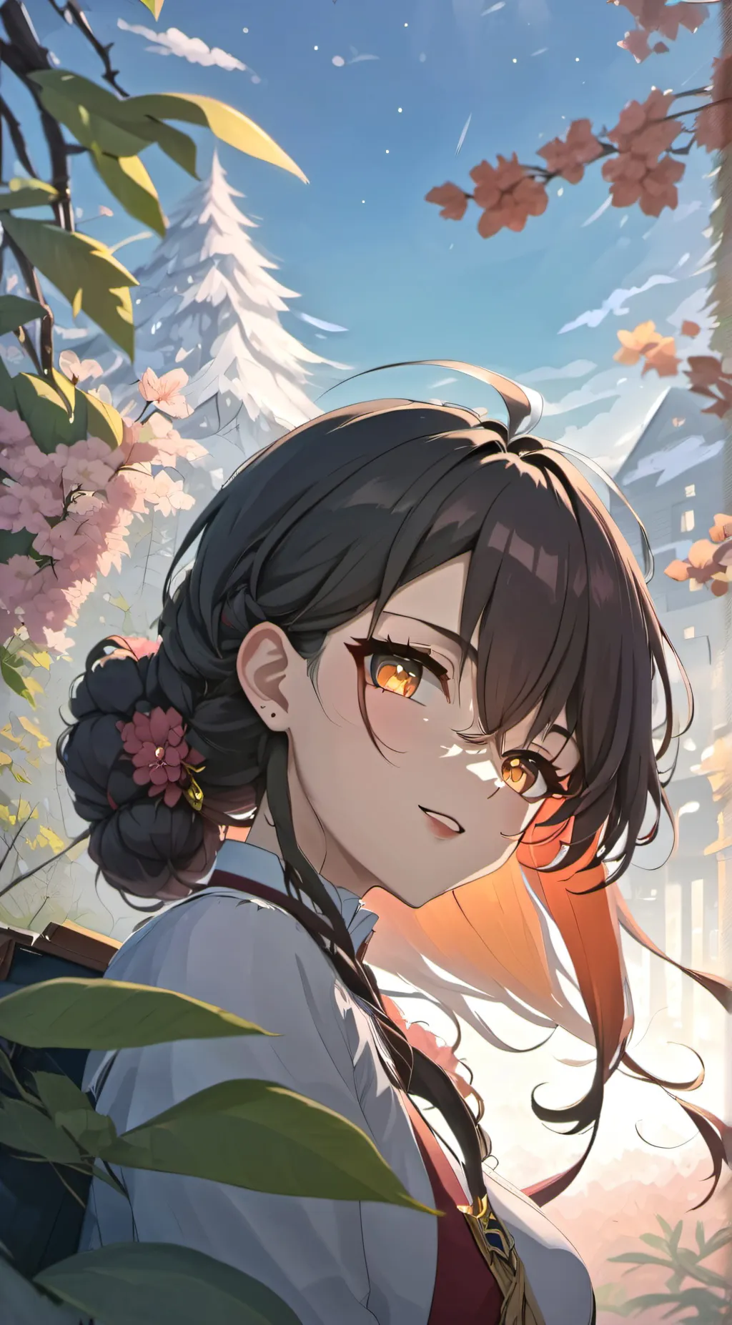 ai character: Lin background