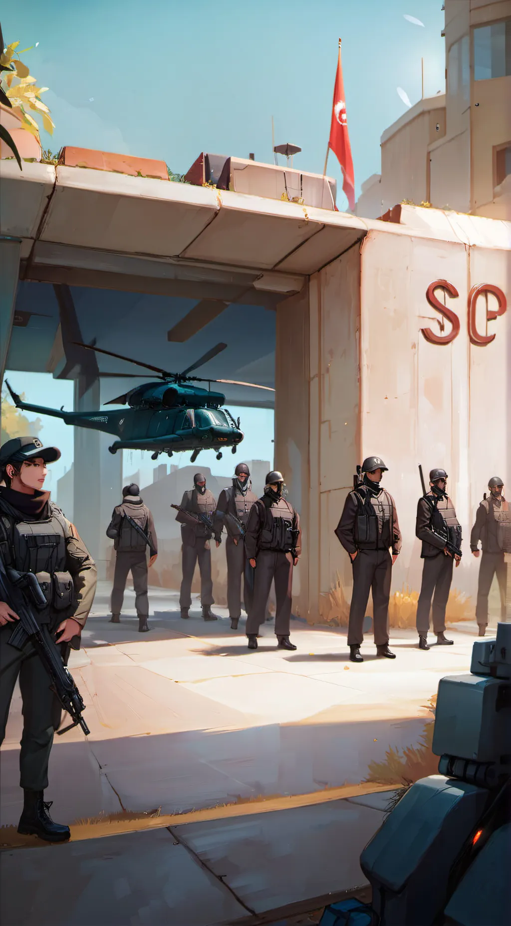 ai character: Site:44 background